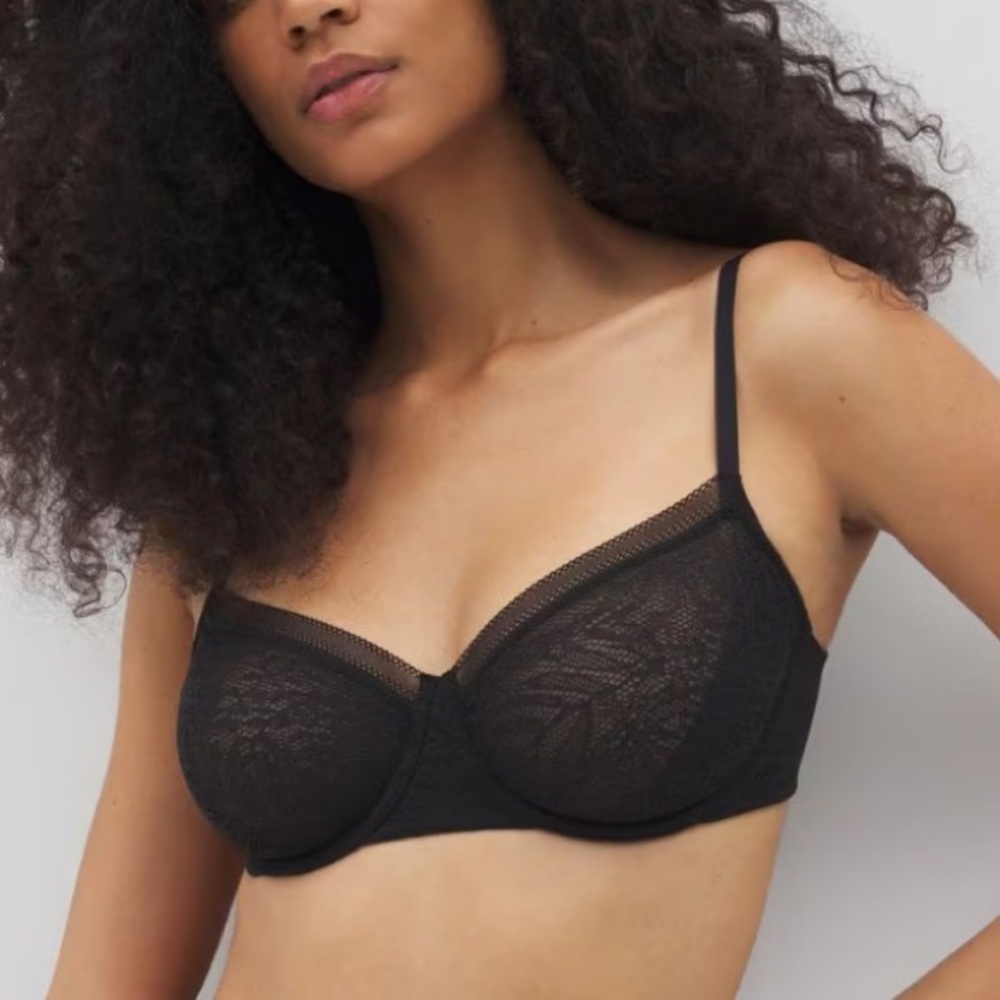 Soma Unlined Balconette Bra with Stretch Lace